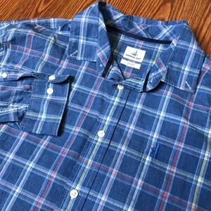 Johnnie-O Mens XXL‎ Plaid Button Shirt